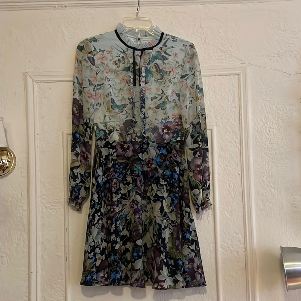 Ted Baker Garden Dress. Size 0